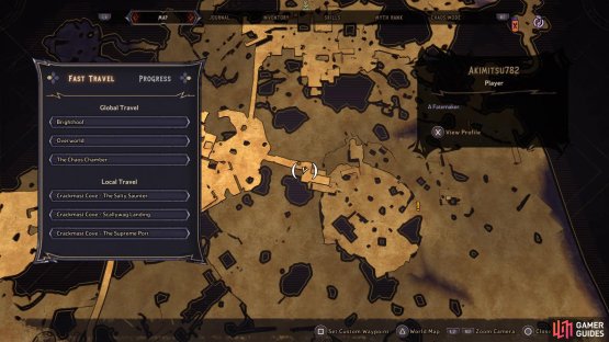 Go to this location on the map to find Lucky Dice #20