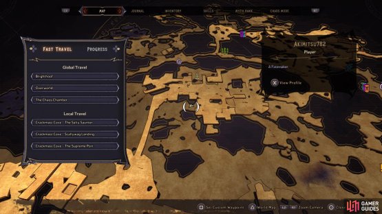 Go to this location on the map to find Lucky Dice #7