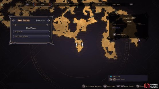 Lucky Dice #7 on the map