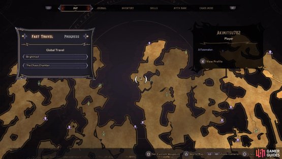 Lucky Dice #9 on the map