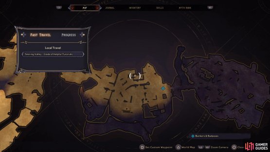 The Diary of Garrifex Scroll&rsquo;s location on the map