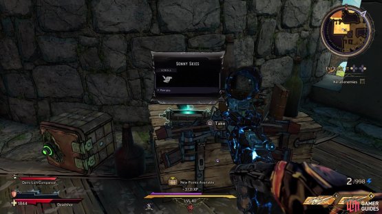 Head outside on the southern side of the final area to find this