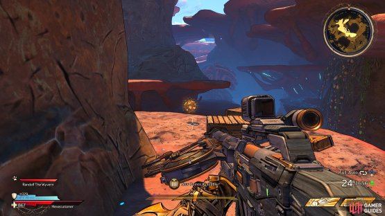 and use the jump pad to reach upper area which contains the Lucky Dice. 