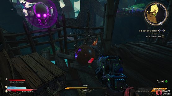 and climb up onto the tower to find the Lost Marble. 