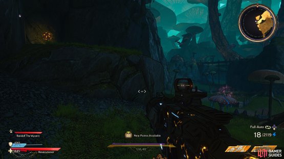 to find the Lucky Dice sitting in a corner. 