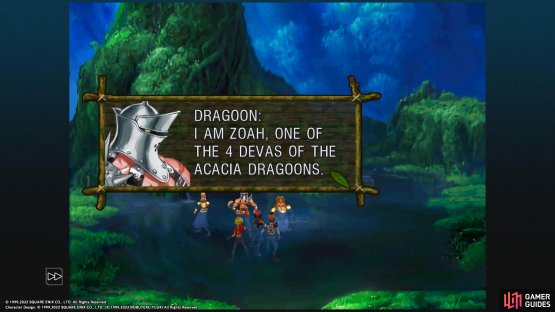 Zoah is a new character for the boss battles
