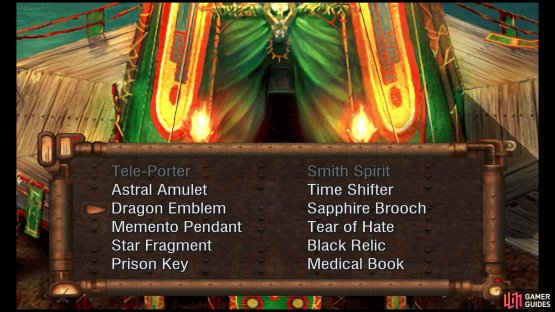 Show the Dragon Emblem to the guard outside the shaman&rsquo;s tower in Home World.