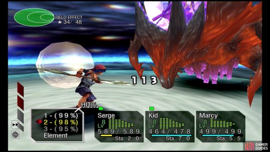 To get the Bad Ending, you simply need to beat up the Time Devourer.