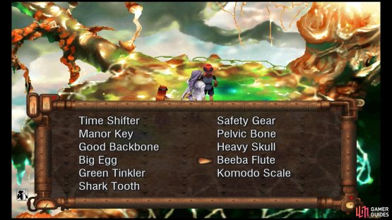 Then play the Beeba Flute at the wide open area located 2 screens in.