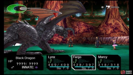 This dragon is kind of scary.