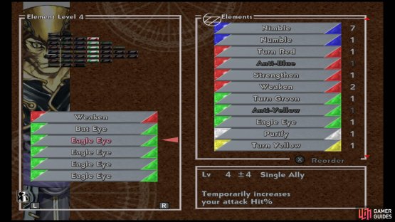Also allocate multiple Eagle Eye, plus Elements to weaken the sphinx&rsquo;s damage.