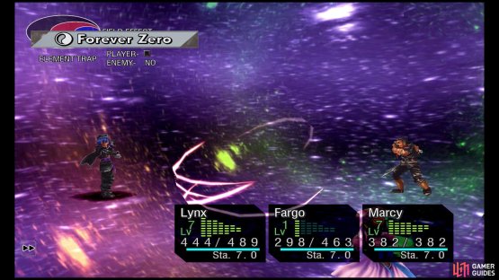 After using Volcano, Dark Serge will soon use Forever Zero.