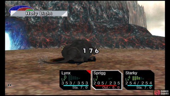 Then use Sprigg to land the final blow.