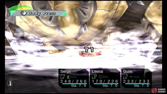Always keep your party topped up because Taurusoid can chain two powerful attacks.