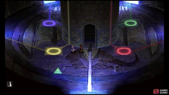 Pass through Mt Pyre and head for the elevator room in Fort Dragonia.