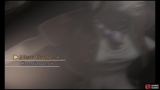 Load this save file and you can choose New Game Plus.