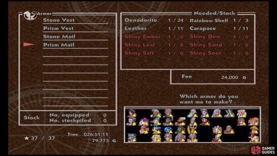 &hellip;And shiny materials. Both are relatively elusive.