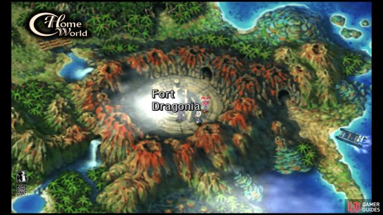 Make your way to Home World&rsquo;s Fort Dragonia.
