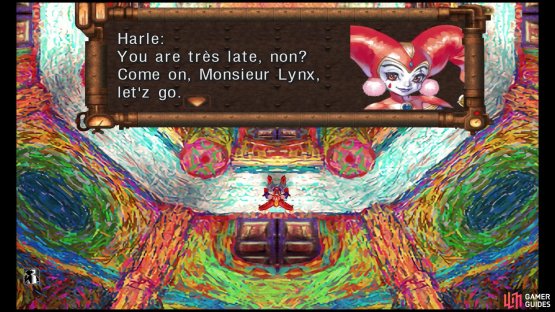 Inside the Dimensional Vortex, you&rsquo;ll run into Harle.