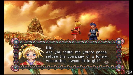 You&rsquo;ll get Kid further down the line, but Leena won&rsquo;t ever join if you let Kid come along.