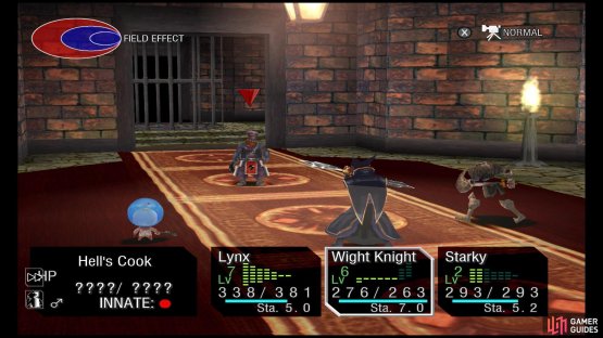 Orcha will stand before you as you try to rescue Riddel.