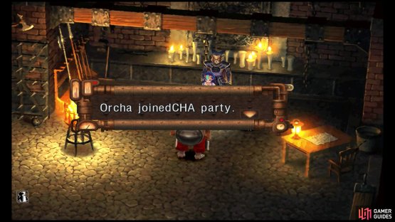 Afterwards, the cook will repent by joining your party.