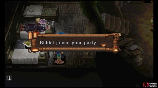 Speak to Riddel and she&rsquo;ll offer her assistance.