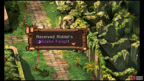 Also, Riddel will gain her Level 7 Tech. Again, you need to equip this.