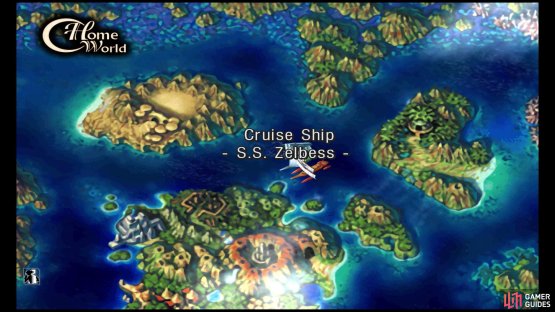 Return to the S.S. Zelbess in Home World.