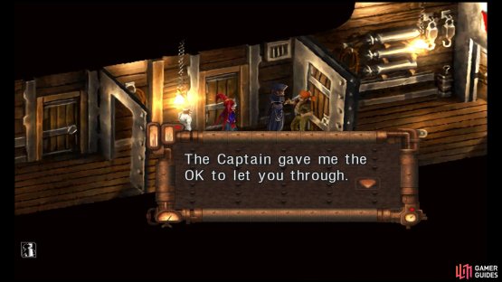 After beating Fargo, you&rsquo;ll receive permission to continue through here/