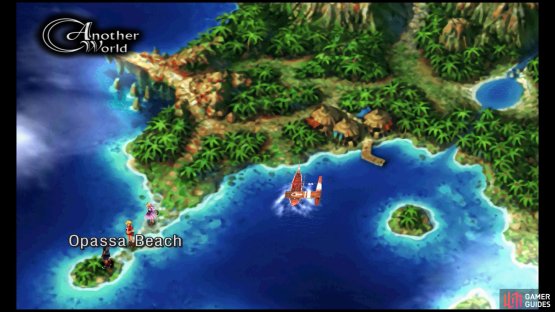 For the final battle, return to Opassa Beach.