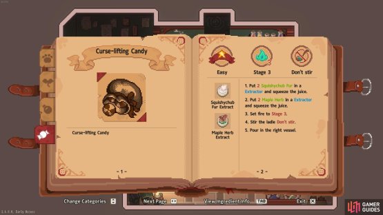 curse-lifting candy recipe.