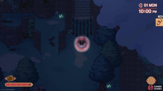 but you can interact with it to lower the barrier.