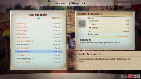 Baqua is important to be able to craft items