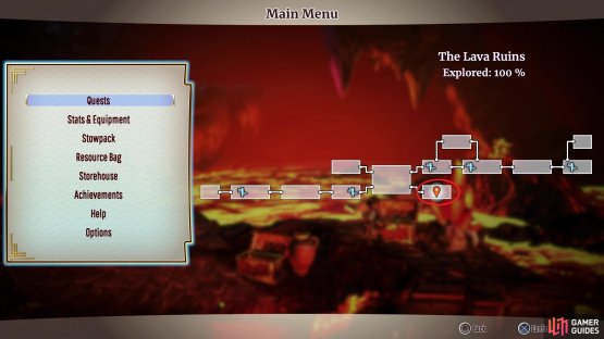 The Ruby&rsquo;s location on the map