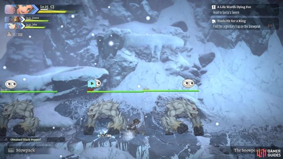 Defeat the Yeti with the quest marker to obtain the item