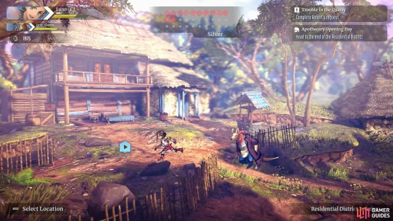 This quest couldn&rsquo;t be easier. Simply jog to the end of the Residential District interior.