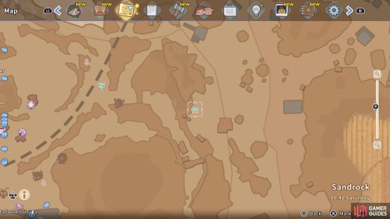 If Catori World is built, the chest will be under a barrel.