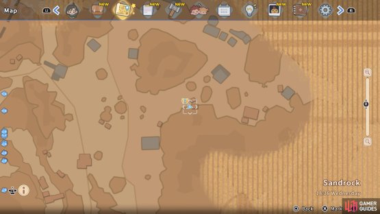 The building can be seen on the map and is in the central part of the Valley of Whispers.