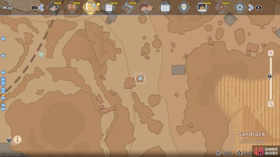 The chest is in the same spot when Catori World is built, but it becomes easier to access.