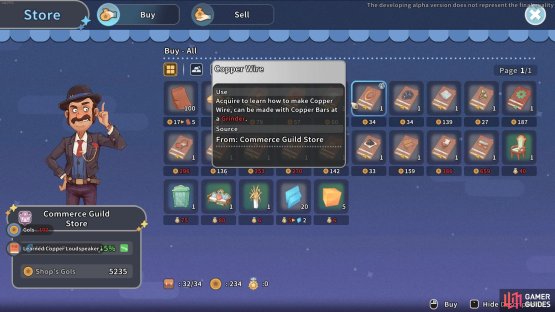 You&rsquo;ll first need to purchase the recipe from the Commerce Guild Shop