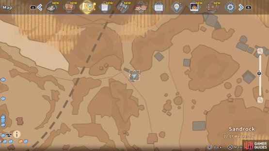 The tower is located on the left as you enter the Valley of Whispers.