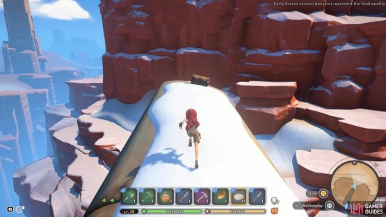 A chest can be found on the tip of the plane wing.
