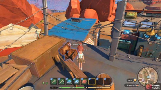 This chest is found on the top of Rocky&rsquo;s house