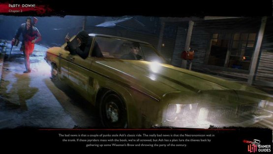 Mission 2 is a classic find the item treasure hunt.