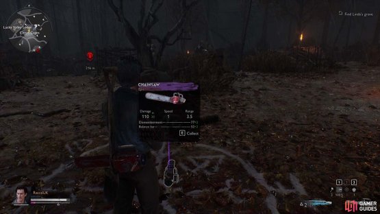 and this star-spangled chainsaw is guarded by a demonic portal.