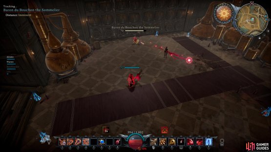 The Blood Orb is easy to avoid if you’re at medium range.