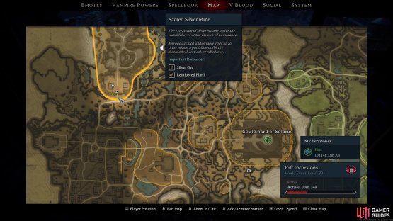 You will find Sir Magnus in the Sacred Silver Mine in Silverlight Hills