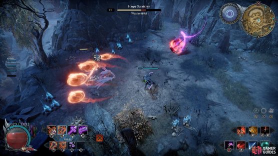 Summon Harpy: When she does this at lower health, she&rsquo;ll add a new mechanic where chaos projectiles will fly across the battlefield.