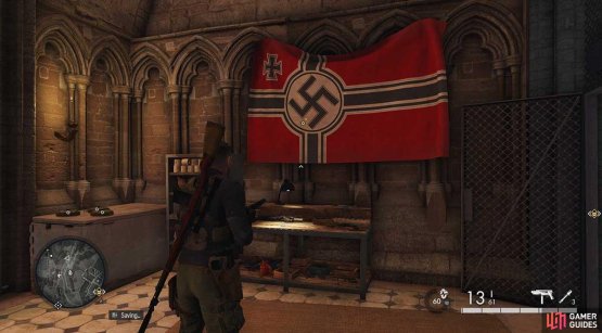 Inside the German armoury you can get the pistol upgrades from Mission 3.